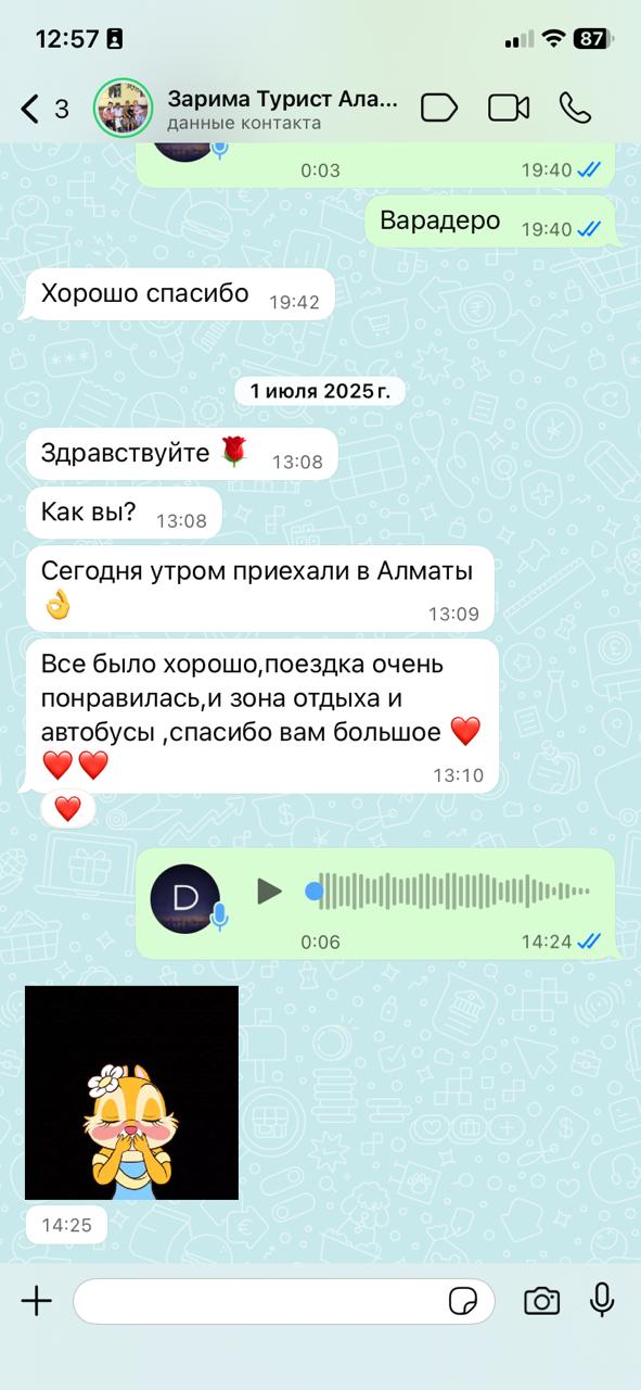 Отзыв туриста
